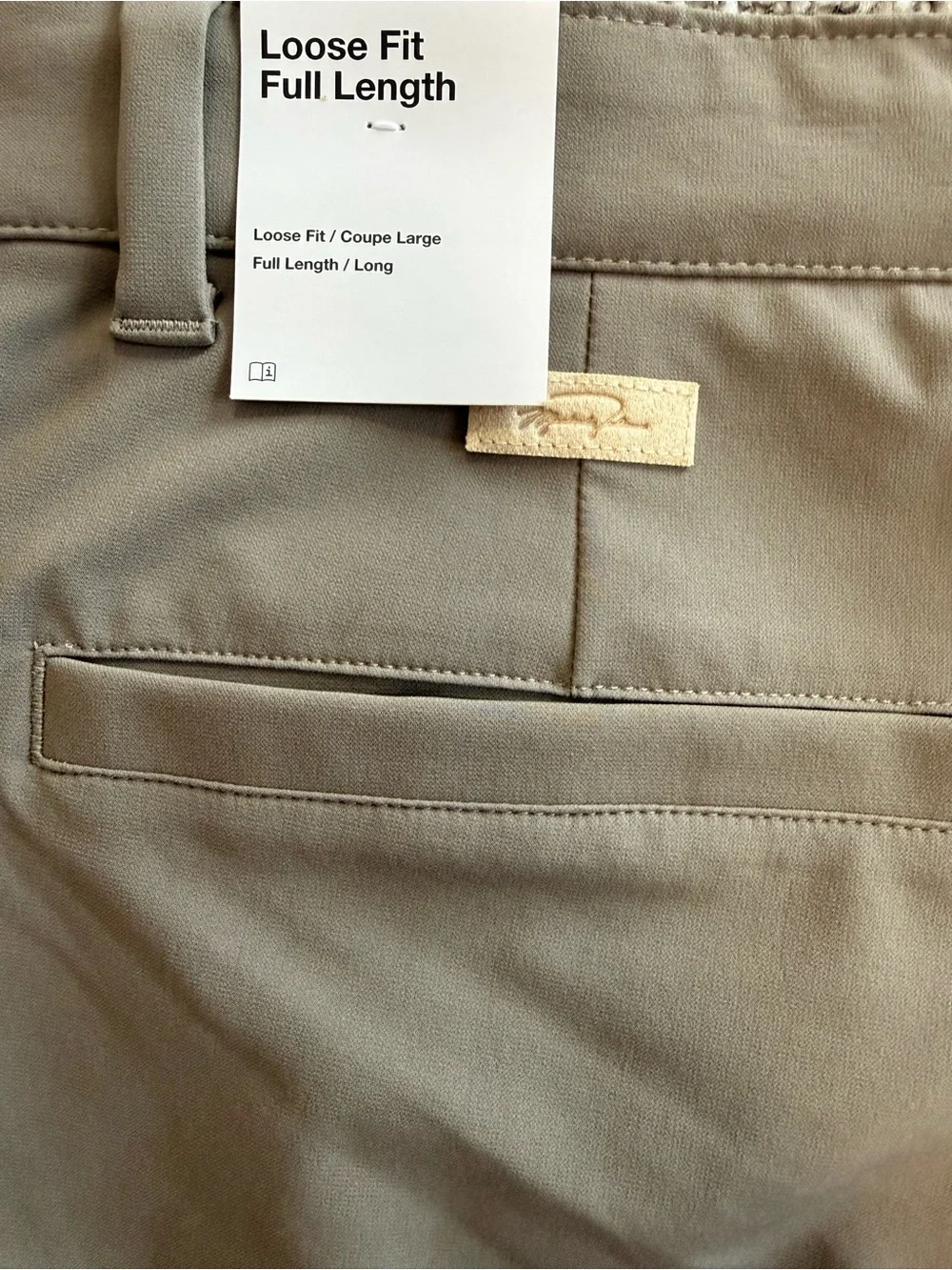 Jordan Sport Golf Pants Loose Fit Full Length Olive Gray HV4769-040 Mens Size 34
